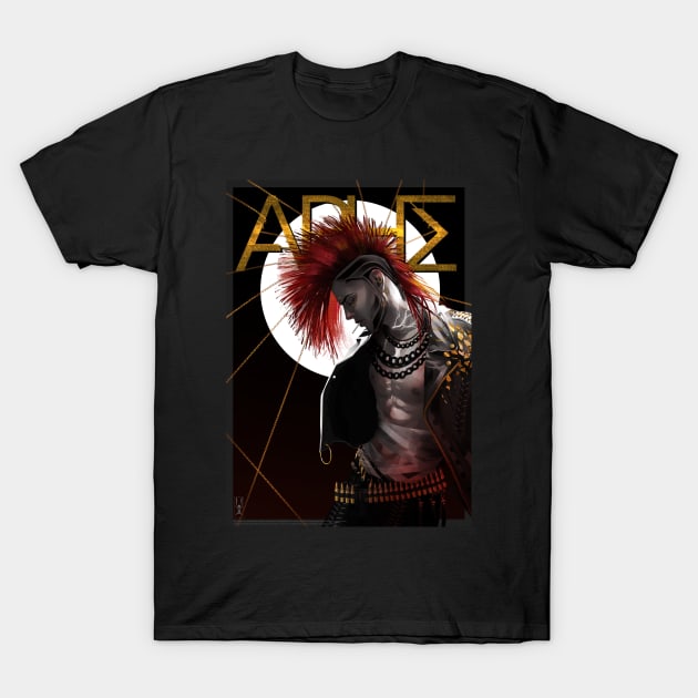 Ares Poster T-Shirt by Saoghal